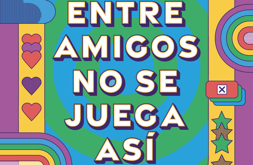 detalle portada 'Entre amigos no se juega así' de Eli Macías